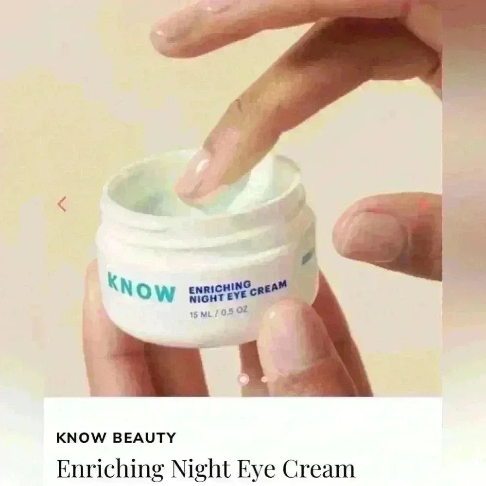 Know Beauty Enriching Night Eye Cream 0.5 oz new in box